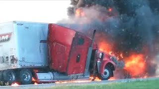 10 Insane Car Crash 2023  Best Idiots Dangerous Truck Driving Skills Fails amp Bad Day at Work 2023 [upl. by Barolet]