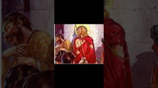 Jesus is Scourged ✝️ holyweek goodfriday jesus catholic christian scourging passion [upl. by Ynohtnael]