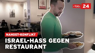 Anfeindungen und Boykott Israelisches Restaurant erntet Hass [upl. by Aara]