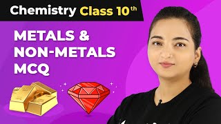 Metals and Non Metals MCQ  Metals and Non Metals MCQ Que Metals and Non Metals Class 10 202223 [upl. by Mosra]