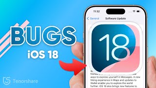 iOS 18 Bug amp Issues Fixed  3 Tips to Help You Fix It [upl. by Vesta]