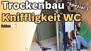 031 Trockenbau Kniffligkeiten  Vorsatzschale WC [upl. by Lirrehs]