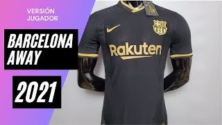 CAMISETA BARCELONA 2021 VISITANTE [upl. by Strohben334]