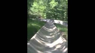 Alpine Slide Attitash New Hampshire [upl. by Amjan505]