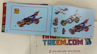 Hướng dẫn lắp ráp ShengYuan 1009 Lego Ninjago Movie 70639 Street Race Of Snake Jaguar giá sốc [upl. by Ahcsim314]