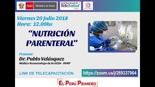 NUTRICIÓN PARENTERAL EN NEONATOLOGÍA [upl. by Hehre]