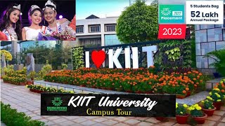 KIIT University Campus Tour 2023  Campus Tour 2023  kiit University [upl. by Orly]