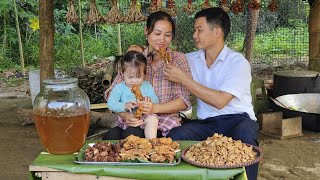 quotHusband amp Wife Making Lard Together – Happy Moments in the Kitchenquot Go to market sell  Lý Phúc An [upl. by Mcgee842]