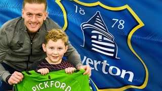 BRAVE HARRY MEETS EVERTON HERO PICKFORD [upl. by Ennayar]