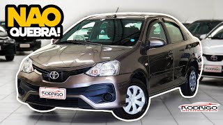 TOYOTA ETIOS SEDAN  O Popular que NÃO DÁ PROBLEMA e tem PORTA MALAS DE SOBRA [upl. by Scheer]