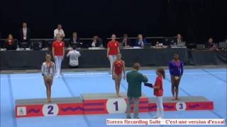 Medal Ceremony All Around Final Gymnastics EYOF 2013 [upl. by Llednar]