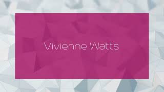 Vivienne Watts  appearance [upl. by Akimihs]