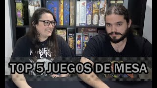 TOP 5 JUEGOS DE MESA  ISLA IGNOTA [upl. by Eyma996]