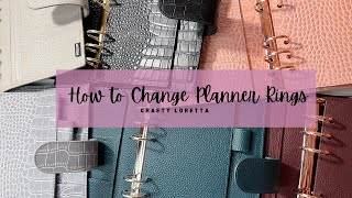 How to Change Planner Rings  PrintPression Ring Mechanism Unboxing [upl. by Anaud]