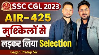 SSC CGL 2023 TOPPER Abhisekh pandey AIR  425  FULL INTERVIEW By Gagan Pratap Sir ssc cgl chsl [upl. by Ariella128]