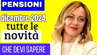 quot📢 PENSIONI DI DICEMBRE 3 BONUS 💰 IMPERDIBILI IN ARRIVO 🎁 Scopri Tutte le Novità 🔥quot [upl. by Frederique]