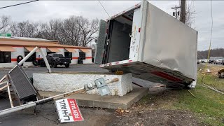 Clarksville TN Tornado Damage Restoration in Progress [upl. by Akital]