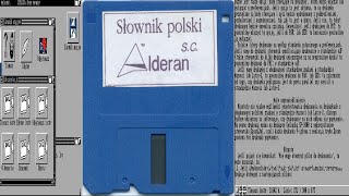 AMIGA Slownik Angielsko Polski PROBLEM 1993 Biuro Informatyczno Wydawnicze PL POLISH POLAND EAB ABIM [upl. by Ecitnirp275]