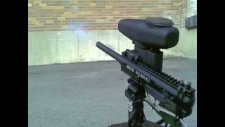 Robotic Paintball Gun Sentry Part One [upl. by Ogires128]