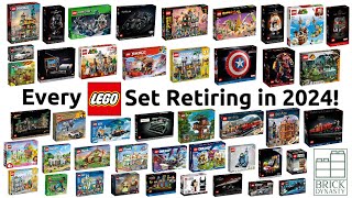 Every LEGO Set Retiring in 2024 400 Sets [upl. by Alyakam120]