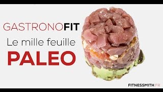 Recette paleo facile davocat et thon GastronoFit RECETTE MUSCULATION [upl. by Atinuhs]