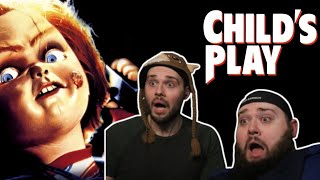 CHILDS PLAY 1988 TWIN BROTHERS FIRST TIME WATCHING MOVIE REACTION [upl. by Eelyab]