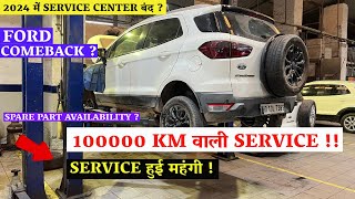 FORD ECOSPORT DIESEL की 100000 KM वाली SERVICE   SERVICE COST  FORD COMEBACK NEWS  ford [upl. by Cartan]