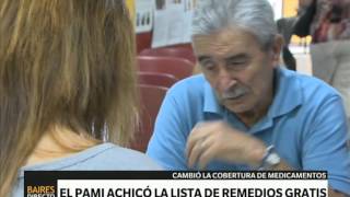 El Pami redujo la nómina de medicamentos gratuitos  Telefe Noticias [upl. by Docilla620]