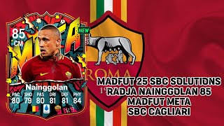 Madfut 25 Sbc Solutions Radja Nainggolan Cagliari [upl. by Analed]