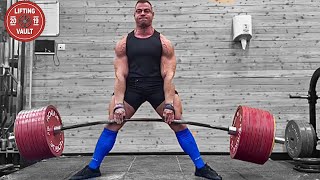 This Man Just Deadlifted 500 kg BEFORE his Competition [upl. by Benildis]