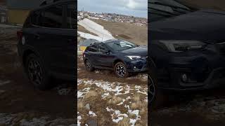 Subaru XV çamur ve çimende X MoDE ile tırmanış Subaru crosstrek climbing muddy hill by X mode [upl. by Sinclare]