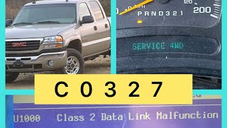 C0327U1000 Transfer Case Encoder Circuit 19992013 GMC SierraYukon Chevy TahoeCadillac Escalade [upl. by Drucie]