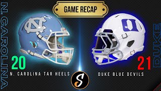 North Carolina vs Duke Game Recap  College Football Week 5 [upl. by Car282]