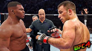 Mike Tyson vs Gian Villante EA sports UFC 4 [upl. by Nihcas483]