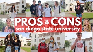 pros amp cons of sdsu truthful students view [upl. by Goldshlag]