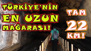 TÜRKİYENİN EN UZUN MAĞARASI TAM 22 KM Seydişehir Tınaztepe Mağarası [upl. by Stucker]