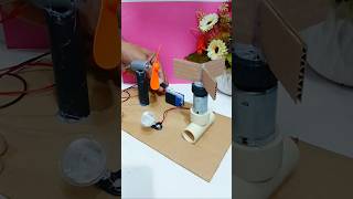 Science Project for class 7th student dcmotor shorts shortsvideo viralshorts scienceexperiment [upl. by Towney]