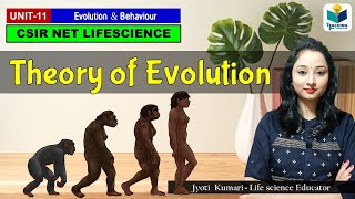 Theory of Evolution by Lamarck amp Darwin  Evolution [upl. by Adniram]