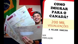 IMIGRAR PARA O CANADÁ  MORAR e TRABALHAR no CANADA 1 [upl. by Carlton]