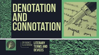 Understanding Poetry Denotation and Connotation [upl. by Xylia]