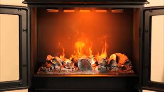 Dimplex Oakhurst  Optimyst 3D electric stove [upl. by Byrd182]