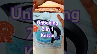 Unboxing Chefman Electric Kettle  2 in 1 Kettle shorts shortvideo kettle [upl. by Yahs120]