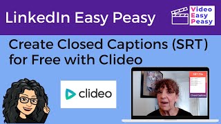 Create Closed Captions SRT File for Free with Clideo [upl. by Krid]