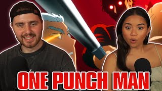 METAL BAT VS GAROU WAS HYPE  One Punch Man Season 2 Episode 5 REACTION [upl. by Nahn]