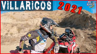 VILLARICOS 2021 Africa Twin 1100LÖhlins vs Husqvarna FE450🤩 Moto Trail vs Enduro en ruta Off Road [upl. by Olecram]