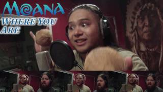 Disneys Moana Where You Are Featuring Cristina Vee  GK Bowes [upl. by Ahseya]