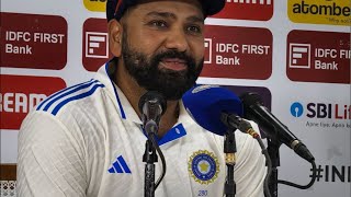 Rohit Sharma Press conference Live  Virat Kohli amp KL Rahul batting position  Toss amp Playing 11 [upl. by Noret]