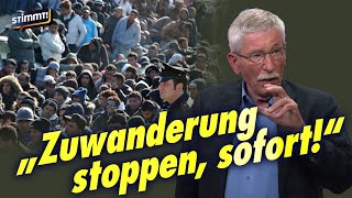 Innere Sicherheit erodiert  Thilo Sarrazin bei Stimmt Der NachrichtenTalk [upl. by Mitzi]