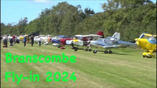 Branscombe flyin 2024 light aircraft Ikarus C42 [upl. by Demb]