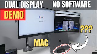 MacBook Pro M2 Dual Monitor Setup [upl. by Eissed]